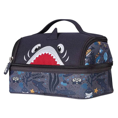 Nohoo - Shark Insulated Lunch Bag - Grey