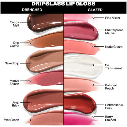Morphe Dripglass Glazed High Shine Lip Gloss 3.8ml