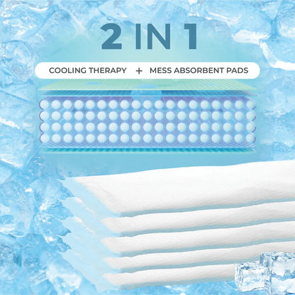 Nurtur - 2-in-1 Postpartum Ice Maxi Pads - Pack of 10