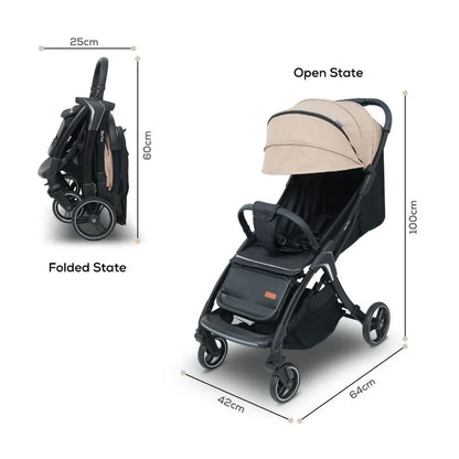 Nurtur Aspen Baby Stroller - Sand