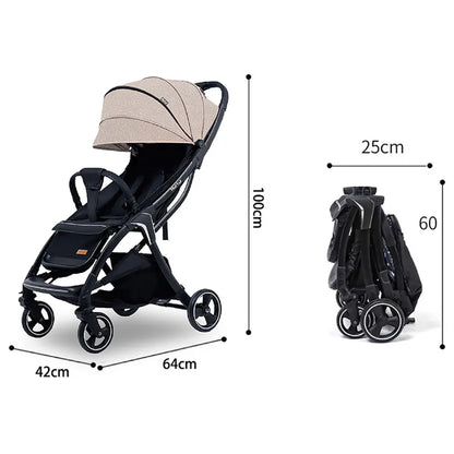 Nurtur Aspen Baby Stroller - Sand