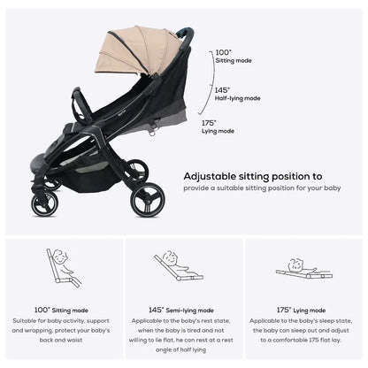 Nurtur Aspen Baby Stroller - Sand
