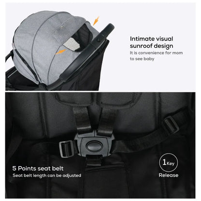 Nurtur Aspen Baby Stroller - Grey