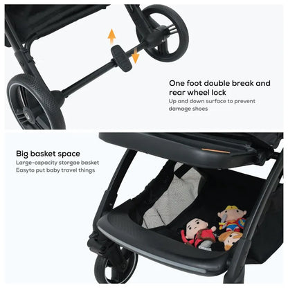Nurtur Aspen Baby Stroller - Grey