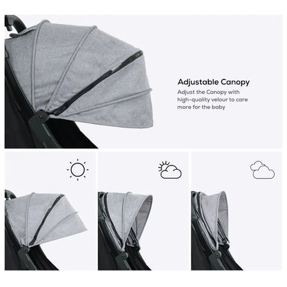 Nurtur Aspen Baby Stroller - Grey