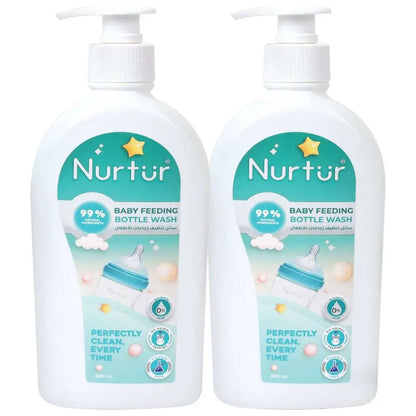 Nurtur - Baby Bottle & Toys Liquid Cleanser - Pack of 2 - 500ml