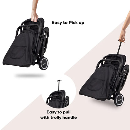Nurtur - Baby Travel Stroller - Black