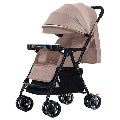 Nurtur Bliss Ultra Compact Lightweight Baby Travel Stroller - Sand
