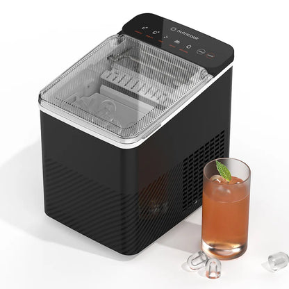 Nutricook - Icy Bullet Ice Maker - Black