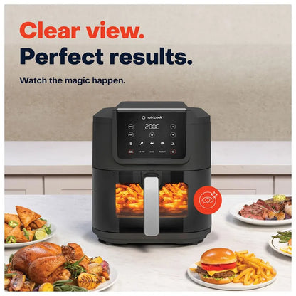 Nutricook Slim Air Fryer 7.6 - Black
