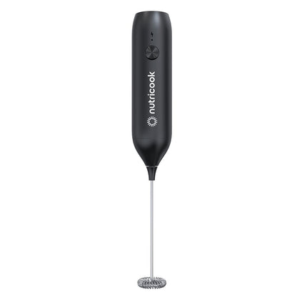Nutricook Rechargeable Milk Frother Black