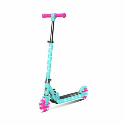 Lit Starship Bright Turquoise - 2 wheel scooter LT-7002