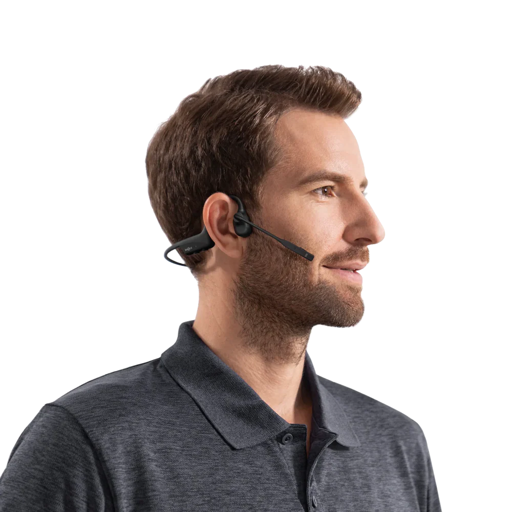 SHOKZ OpenComm2 Wireless Headset Black