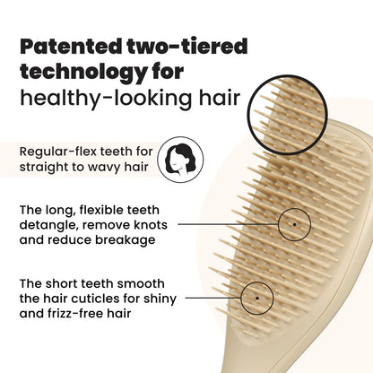 Tangle Teezer Ultimate Detangler Mini - Oat Cream