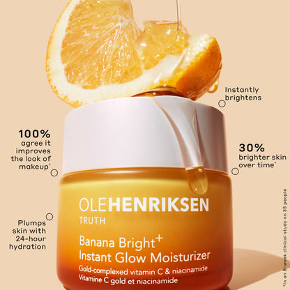 Ole Henriksen Banana Bright+ Instant Glow Moisturizer With Vitamin C And Niacinamide 50ml