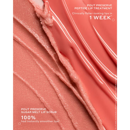 Ole Henriksen Pout Preserve Sugar Melt Lip Scrub 8g - Strawberry Sorbet