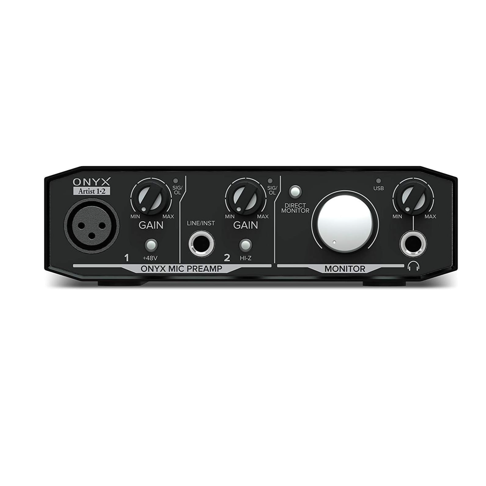 Mackie - Onyx Artist 1.2 USB 2 x 2 Recording Interface 24-bit/192kHz