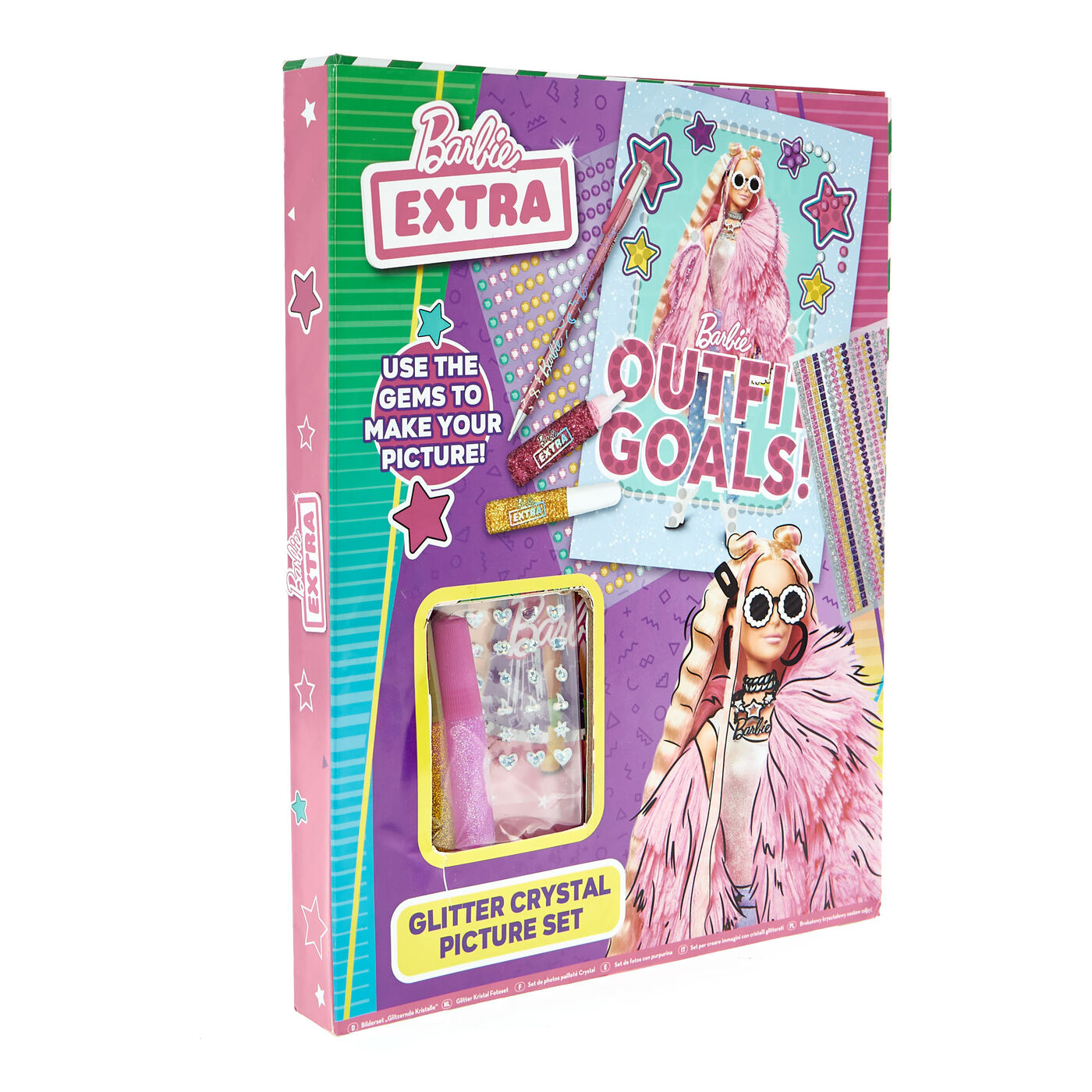 Barbie - LPL - Barbie Extra Glitter Crystal Picture Set