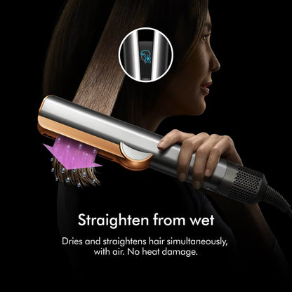 Dyson Airstrait Straightener in Red Velvet/Gold