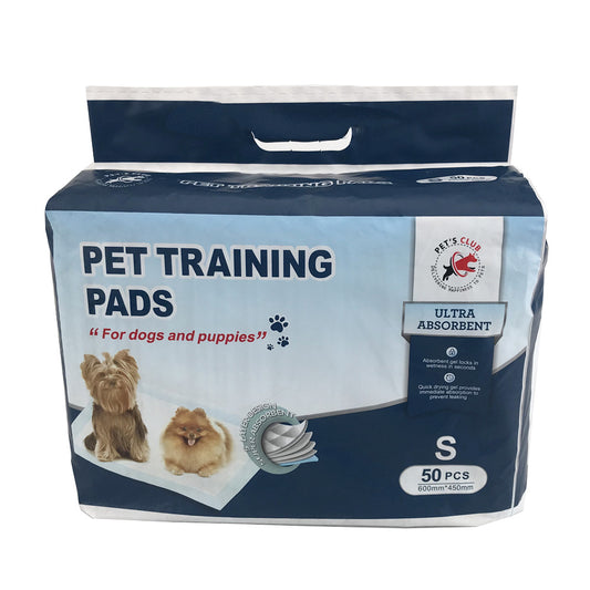 Pets Club Pet Training Pads Ultra Absorbent and 5 Layer with Floor Sticker