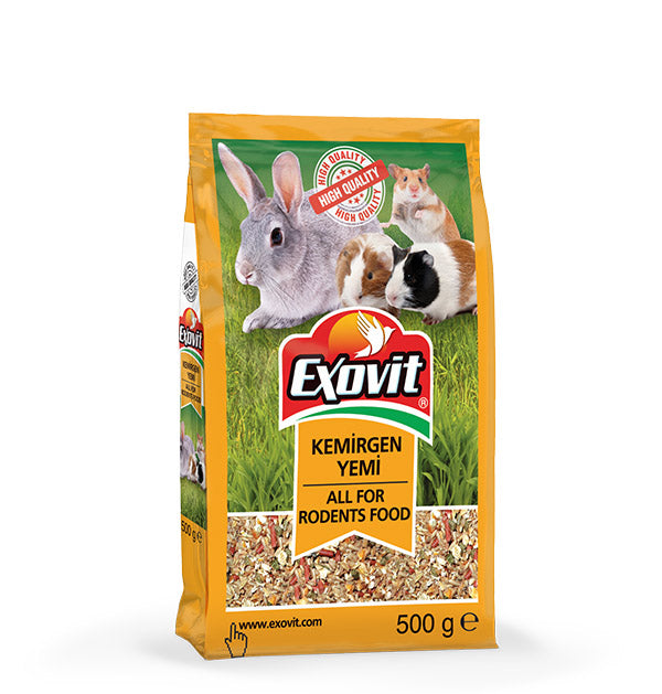 Exovit All for Rodents Food 500gm