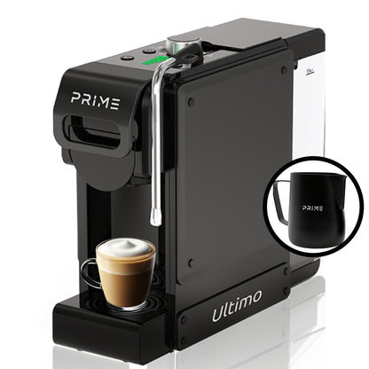 Prime Ultimo 7 in 1 Espresso Maker with Steam for Milk frothing