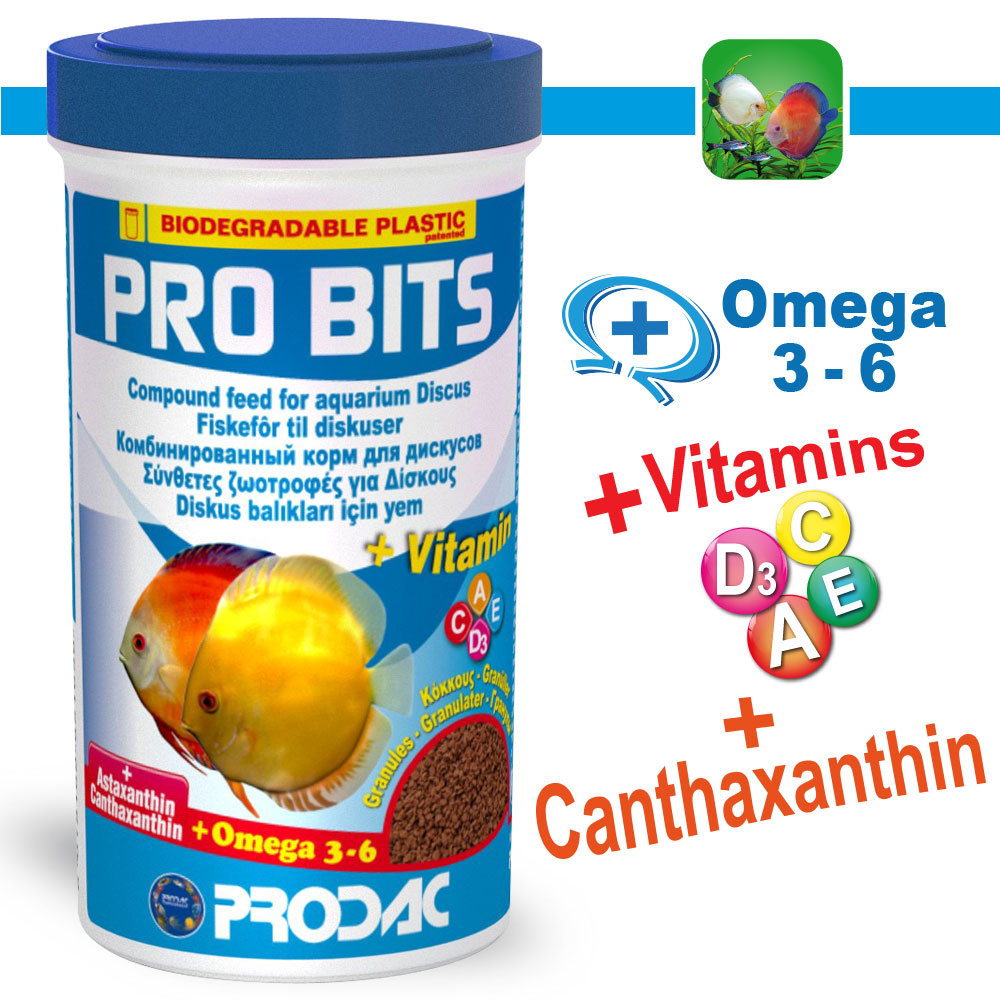 Prodac Pro Bits 250ml / 100gm