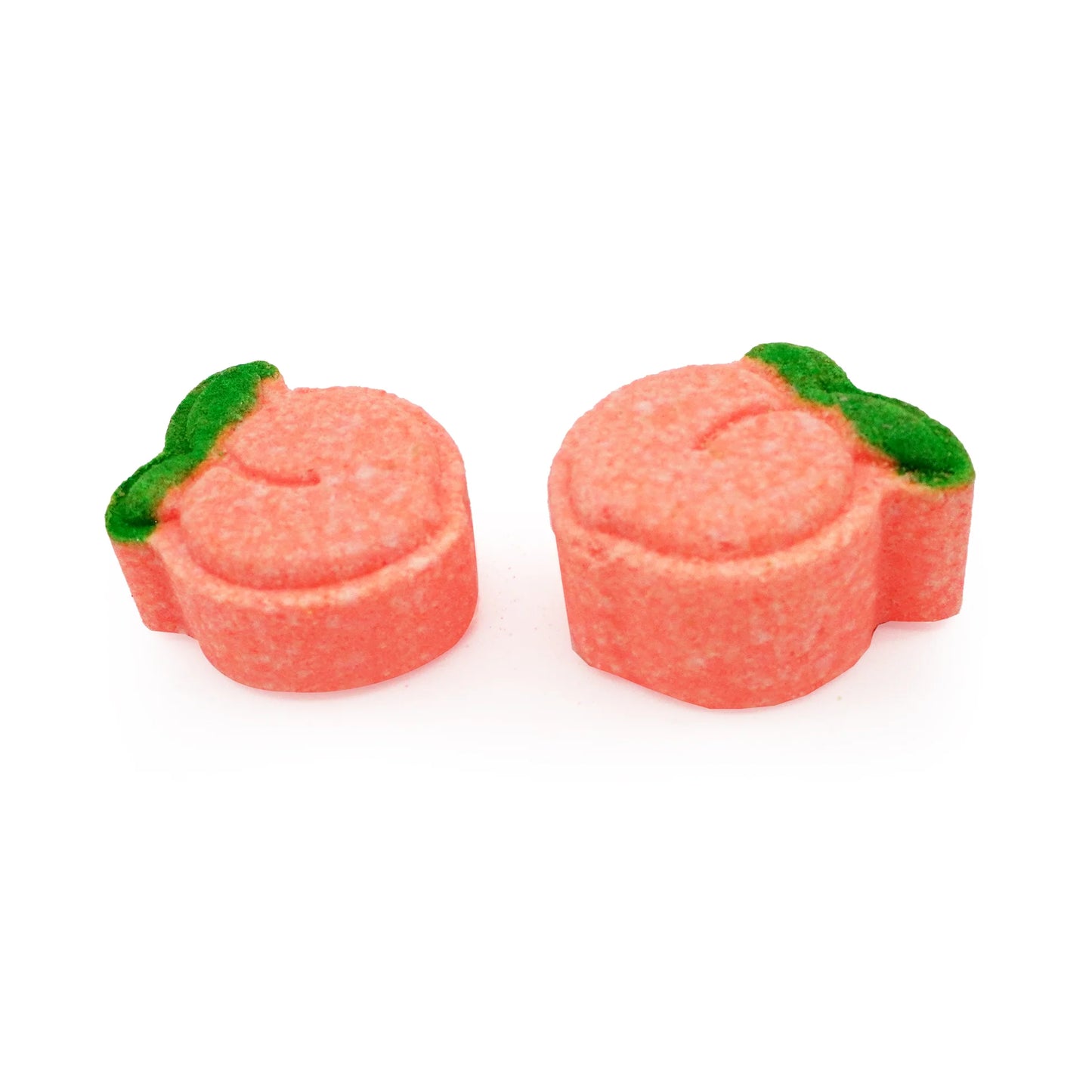 Peach Shaped Mini Bath Bombs