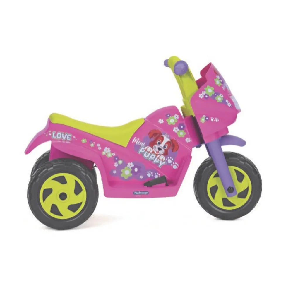 Peg Perego - Mini Puppy Ride On Toy - Pink – Flitit