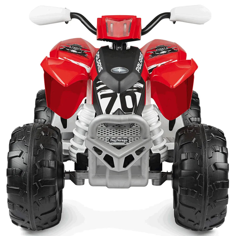 peg perego polaris outlaw 12-volt ride-on Peg Perego - Polaris Outlaw 330W Ride On Toy - Red – Flitit