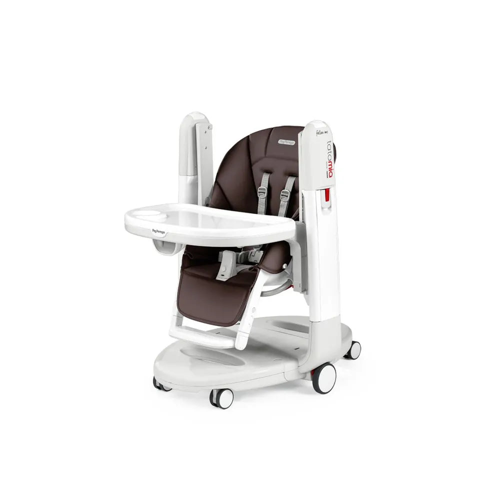Peg Perego - Tatamia Baby Recliner, Swing & Highchair - Cacao