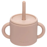 Pippeta - Silicone Cup & Straw - Ash Rose