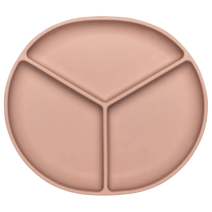 Pippeta Silicone Suction Plate - Ash Rose