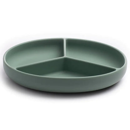 Pippeta - Silicone Suction Plate - Meadow Green