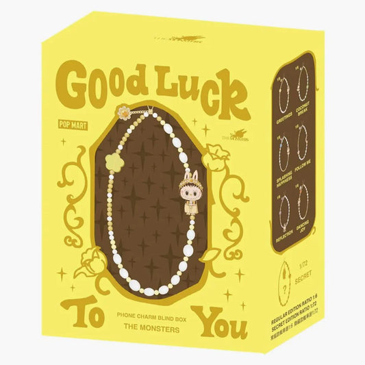 Pop Mart Labubu "The Monsters - Good Luck to You" Phone Charm Single Box