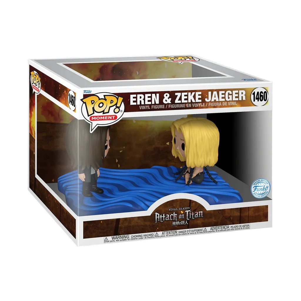 Funko - Pop Moments! Animation - Attack on Titan - Eren & Zeke (Exc)