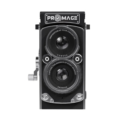 Promage PC-115 Classic Retro Duo Twin-Lens Camera