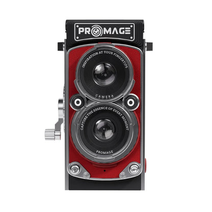 Promage PC-115 Classic Retro Duo Twin-Lens Camera