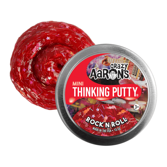 Crazy Aaron's Thinking Putty - Rock n' Roll 2" Tin