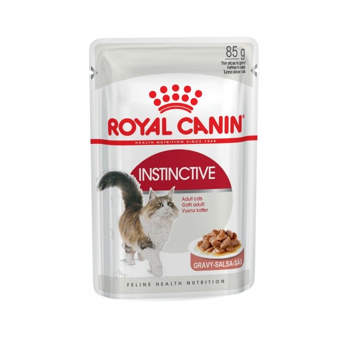 Royal Canin FHN Feline Health Nutrition Instinctive Adult Gravy Cat Wetfood 85gm