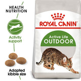 Royal Canin FHN Feline Breed Nutrition Outdoor Cat Food 2kg