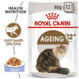 Royal Canin FHN Feline Health Nutrition Ageing +12 Jelly Wet Cat Food 12x85gm