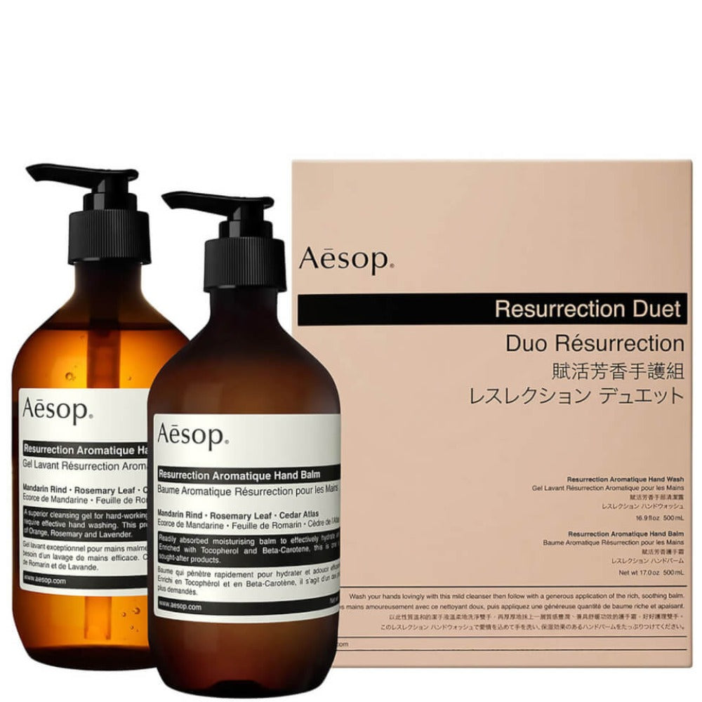 AESOP - Aesop Resurrection Hand Cleanser and Balm Duet