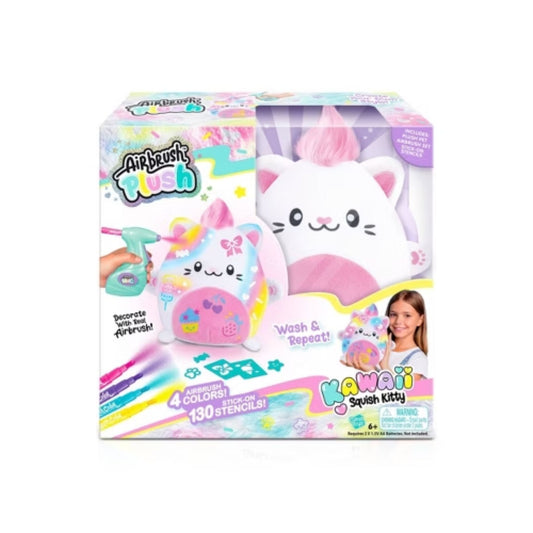 Airbrush Plush - Kawaii Kitty