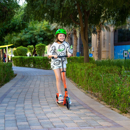 Spartan Edge 200mm Folding Scooters - Orange