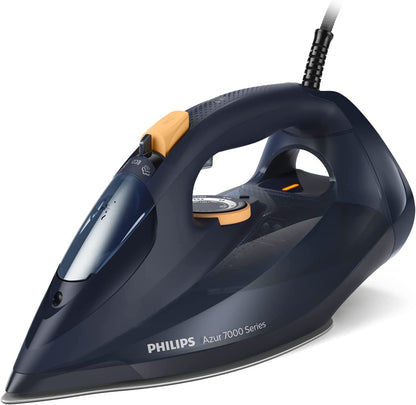 Philips Azur 7000 Series HV Steam Iron - DST7060/26 Black & Yellow