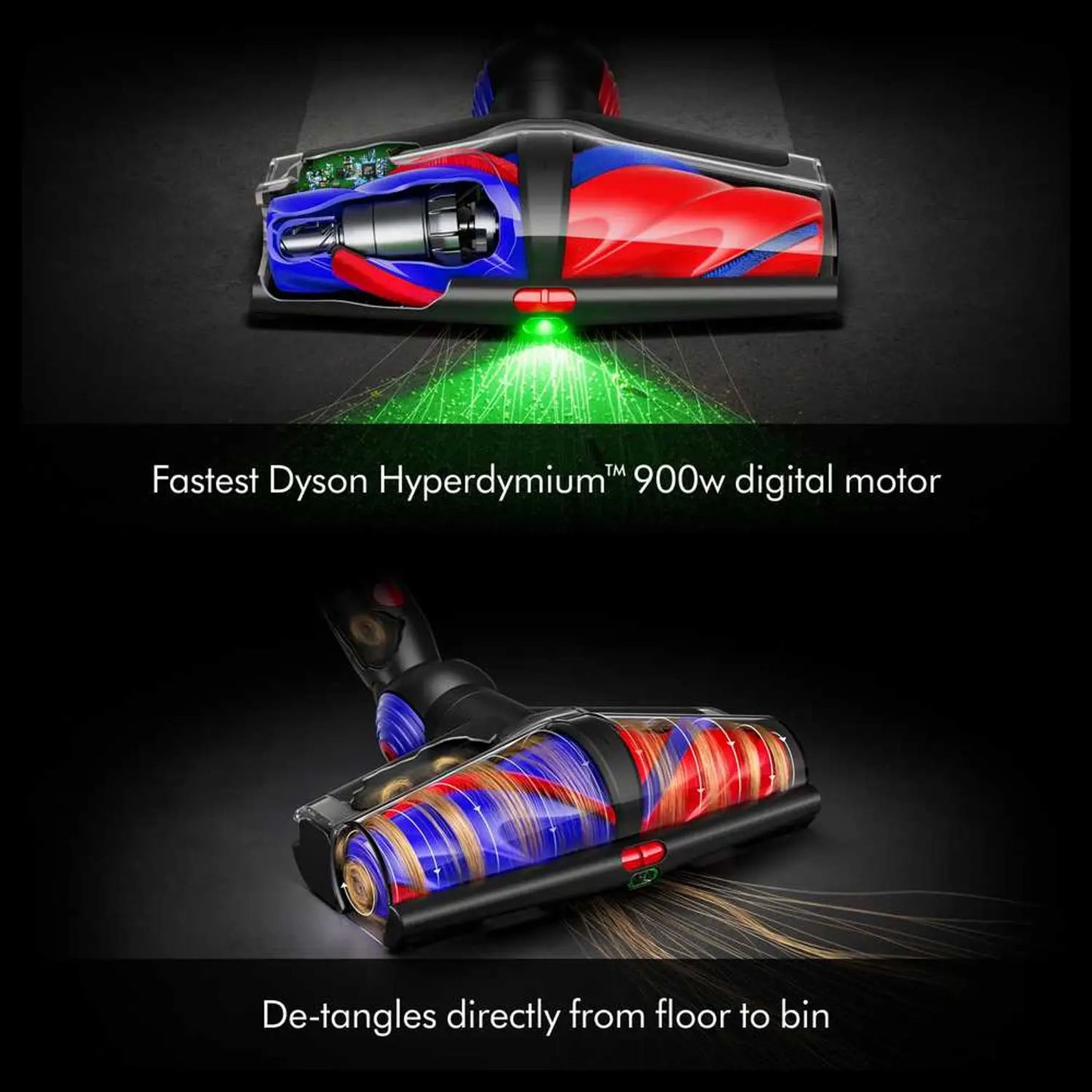 Dyson V16S Piston Submarine Cordless Vacuum Cleaner – Matte Black/Copper