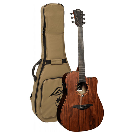 LAG Guitars SAUVAGE-DCE Dreadnought Cutaway Electro