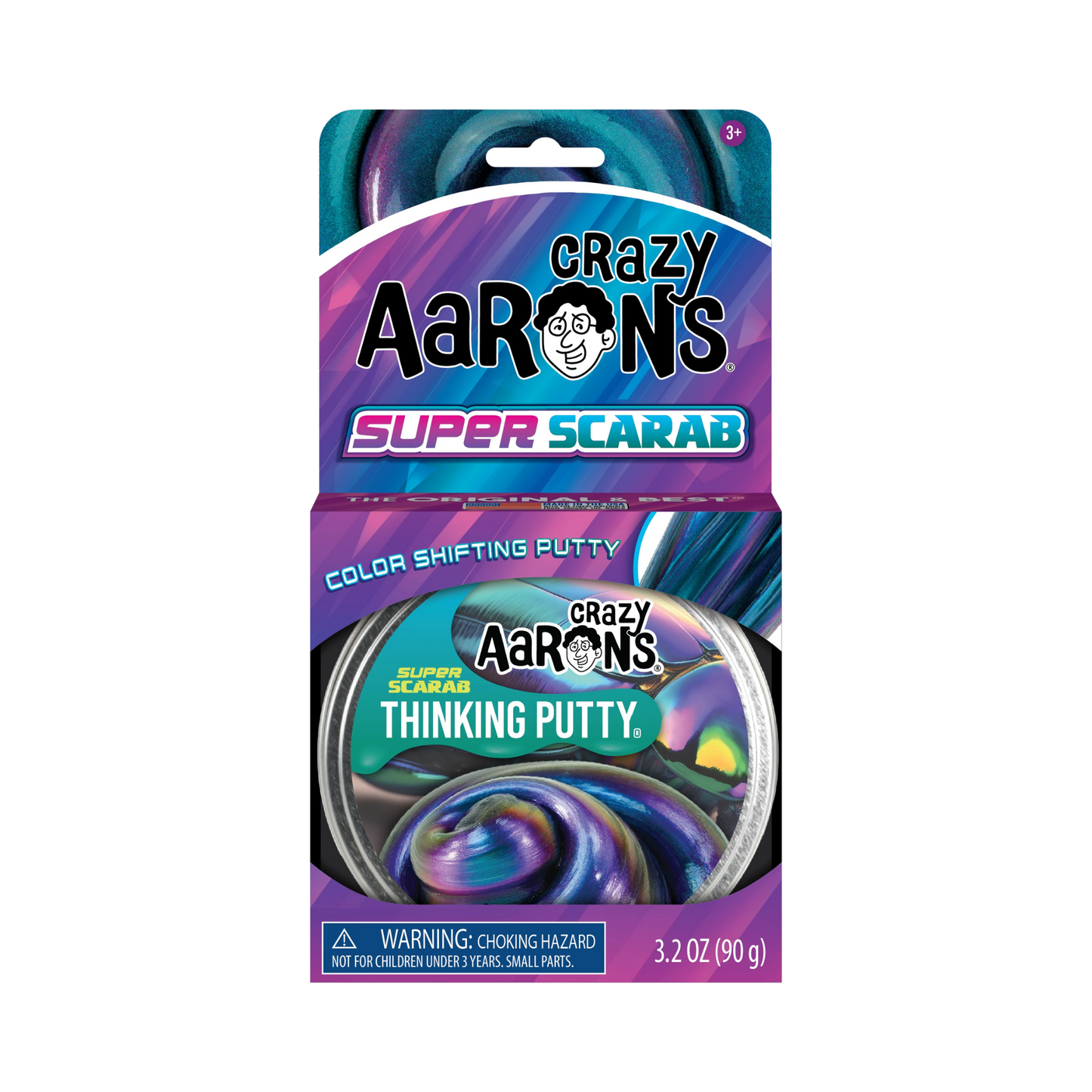 Crazy Aaron's Thinking Putty - Super Illusions Super Scarab