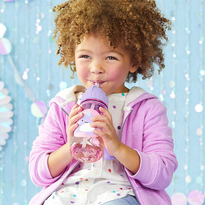 سكيب هوب - زجاجة من القش على شكل حيوان - ناروال